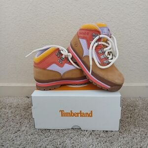 Timberland Kids Boots - Tan and Pink